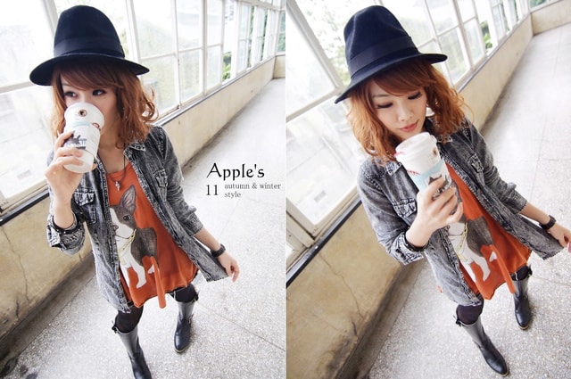 【主題穿搭】偶爾也要小轉變。演繹丹寧個性風三套穿搭❤