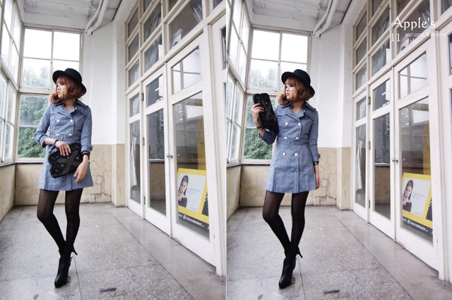 【主題穿搭】偶爾也要小轉變。演繹丹寧個性風三套穿搭❤