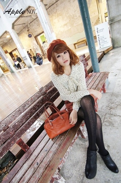 【主題穿搭】女孩的優雅漫步。演繹復古學院風三套穿搭❤