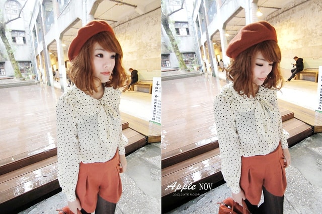 【主題穿搭】女孩的優雅漫步。演繹復古學院風三套穿搭❤