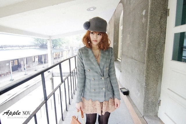 【主題穿搭】女孩的優雅漫步。演繹復古學院風三套穿搭❤