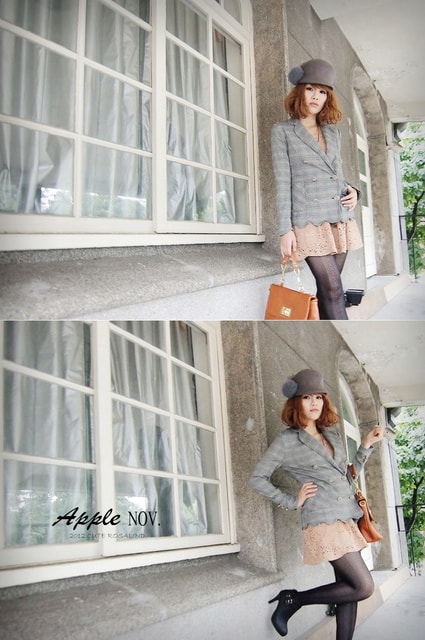 【主題穿搭】女孩的優雅漫步。演繹復古學院風三套穿搭❤