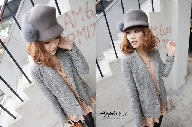 【主題穿搭】女孩的優雅漫步。演繹復古學院風三套穿搭❤