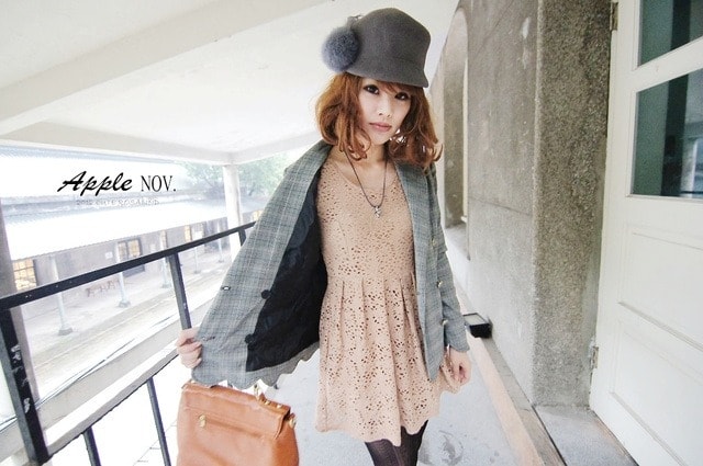 【主題穿搭】女孩的優雅漫步。演繹復古學院風三套穿搭❤