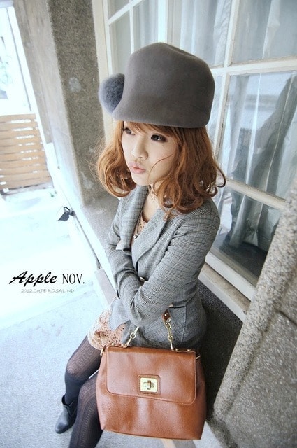 【主題穿搭】女孩的優雅漫步。演繹復古學院風三套穿搭❤