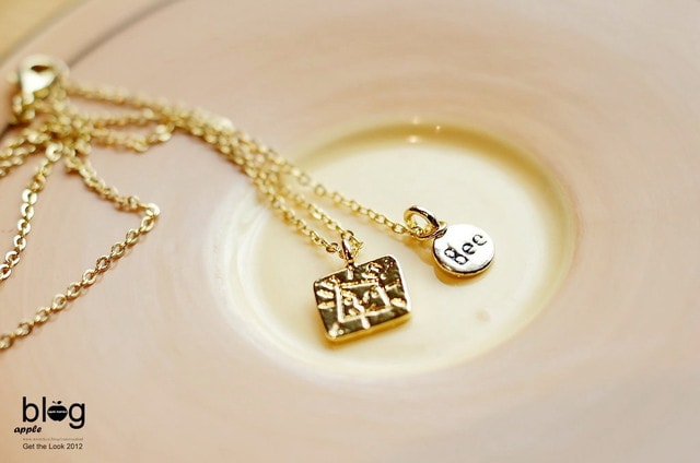 【飾品】愛上了鎖骨鍊的精緻。好有質感的方頭獅手作項鍊組合❤