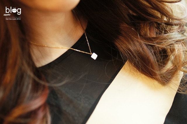 【飾品】愛上了鎖骨鍊的精緻。好有質感的方頭獅手作項鍊組合❤