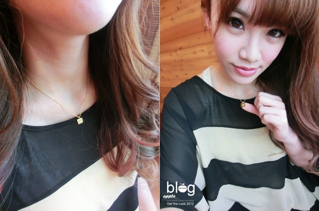 【飾品】愛上了鎖骨鍊的精緻。好有質感的方頭獅手作項鍊組合❤