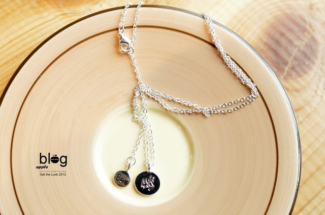 【飾品】愛上了鎖骨鍊的精緻。好有質感的方頭獅手作項鍊組合❤