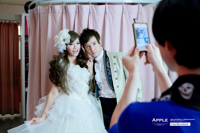 【花絮】這次來到MAGIC’S。一樣是大變身的婚紗照和沙龍照❤