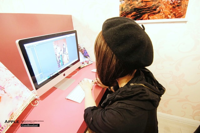 【花絮】這次來到MAGIC’S。一樣是大變身的婚紗照和沙龍照❤