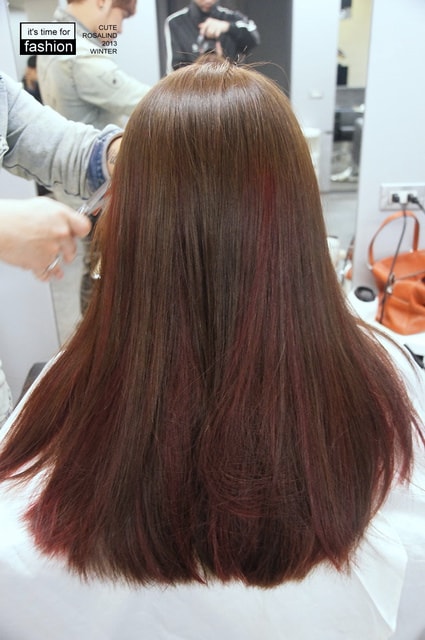 【髮型】灰棕底MIX紅色片染。立馬變身低調個性女孩❤