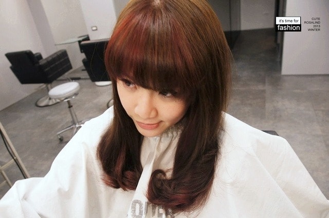 【髮型】灰棕底MIX紅色片染。立馬變身低調個性女孩❤