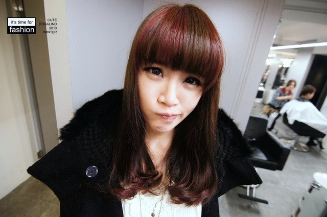 【髮型】灰棕底MIX紅色片染。立馬變身低調個性女孩❤