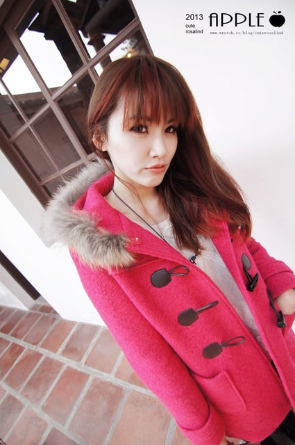 【敗家】過年前應景一下。紅色系大衣外套穿搭三連發❤