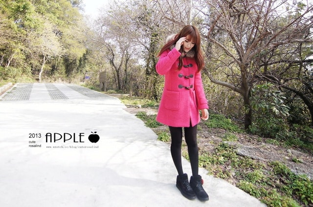 【敗家】過年前應景一下。紅色系大衣外套穿搭三連發❤