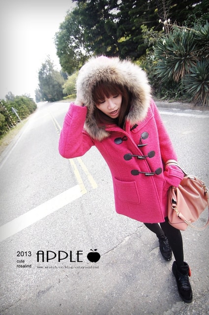 【敗家】過年前應景一下。紅色系大衣外套穿搭三連發❤