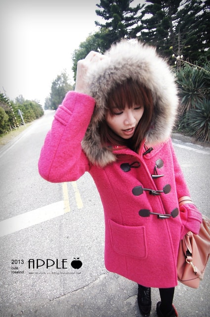 【敗家】過年前應景一下。紅色系大衣外套穿搭三連發❤