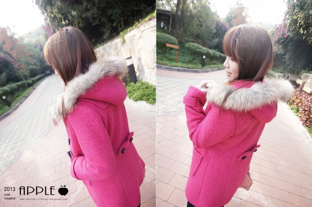 【敗家】過年前應景一下。紅色系大衣外套穿搭三連發❤