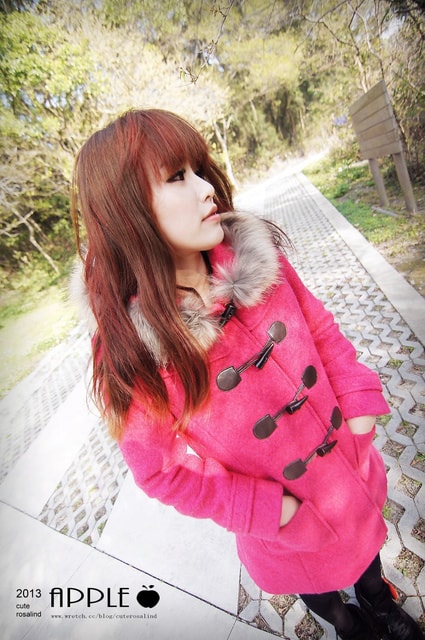 【敗家】過年前應景一下。紅色系大衣外套穿搭三連發❤