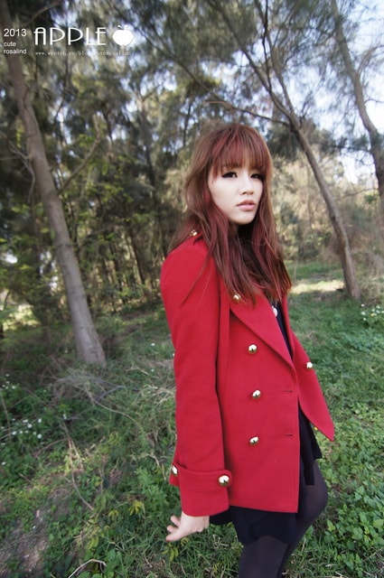 【敗家】過年前應景一下。紅色系大衣外套穿搭三連發❤