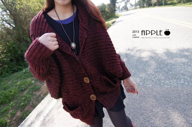 【敗家】過年前應景一下。紅色系大衣外套穿搭三連發❤