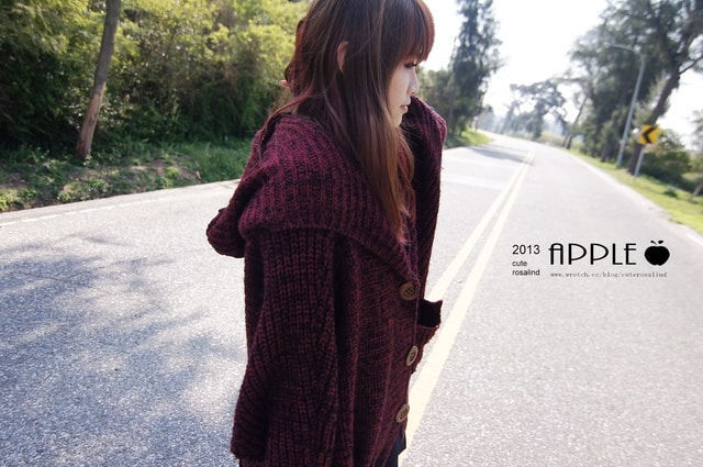 【敗家】過年前應景一下。紅色系大衣外套穿搭三連發❤