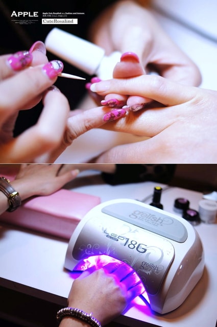 【花絮】還是想要美美的出國。行前的光療指甲以及護髮總整理❤