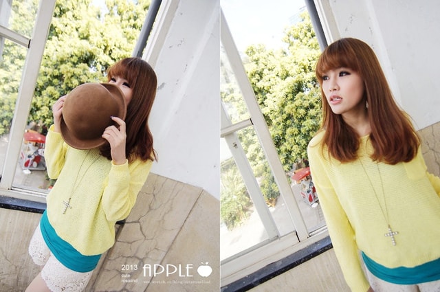 【穿搭】COLORFUL。春天就是要彩色針織衫八件分享❤