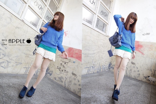 【穿搭】COLORFUL。春天就是要彩色針織衫八件分享❤