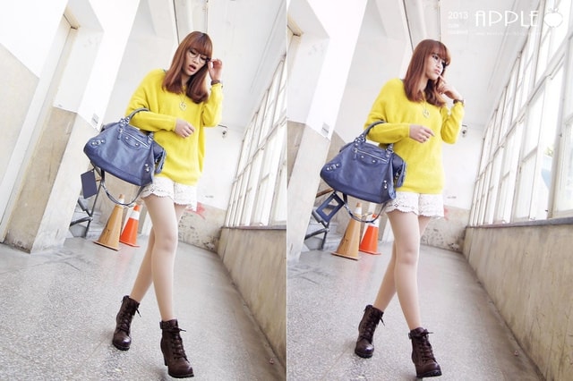 【穿搭】COLORFUL。春天就是要彩色針織衫八件分享❤