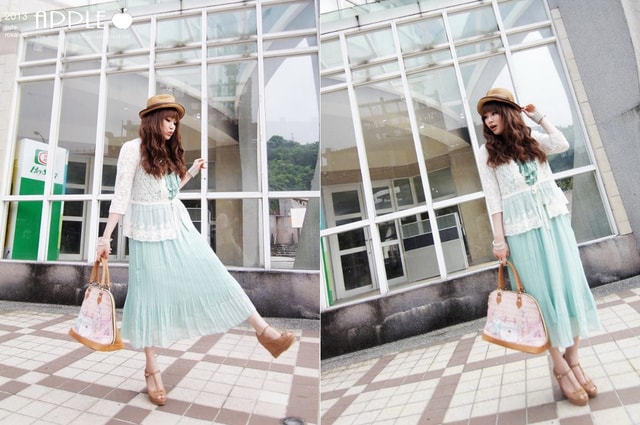 【穿搭】擺脫厚重感。粉嫩色系之10套春天穿搭分享❤