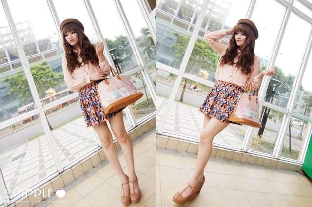 【穿搭】擺脫厚重感。粉嫩色系之10套春天穿搭分享❤