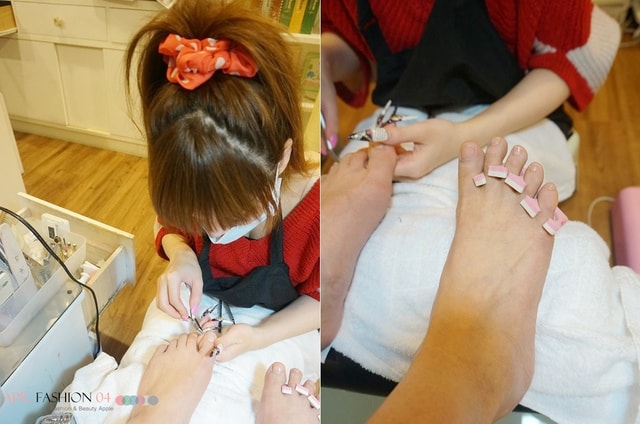 【指彩】又到KILAKILA報到了。這次是華麗鎖鏈風格也順便做了腳部保養❤