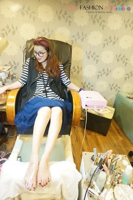 【指彩】又到KILAKILA報到了。這次是華麗鎖鏈風格也順便做了腳部保養❤