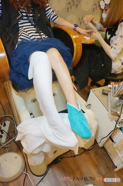 【指彩】又到KILAKILA報到了。這次是華麗鎖鏈風格也順便做了腳部保養❤