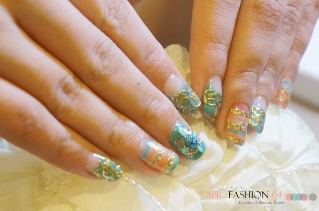 【指彩】又到KILAKILA報到了。這次是華麗鎖鏈風格也順便做了腳部保養❤