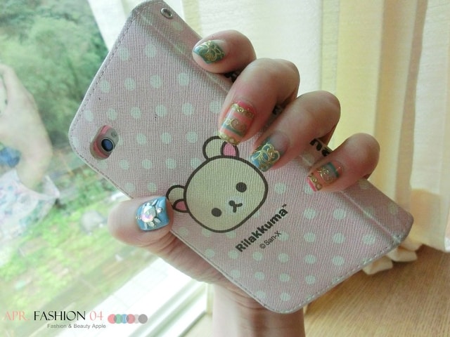 【指彩】又到KILAKILA報到了。這次是華麗鎖鏈風格也順便做了腳部保養❤