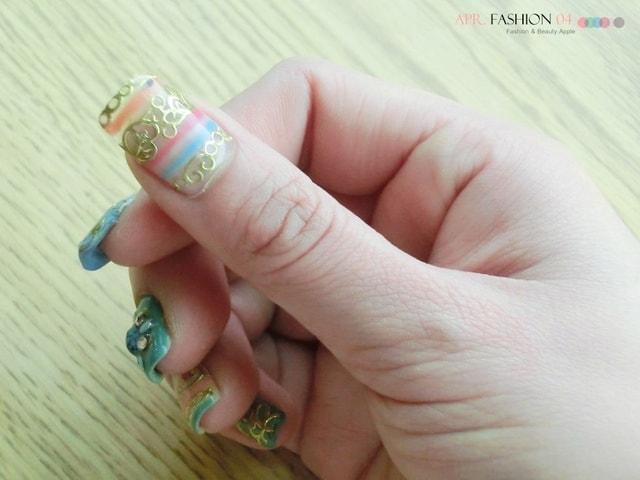 【指彩】又到KILAKILA報到了。這次是華麗鎖鏈風格也順便做了腳部保養❤