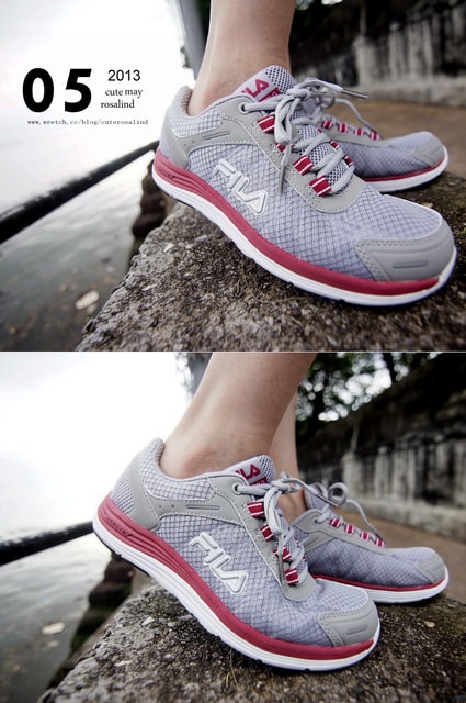 【穿搭】小情侶的運動走跳好夥伴。FILA秒速系列慢跑球鞋❤