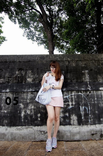 【穿搭】小情侶的運動走跳好夥伴。FILA秒速系列慢跑球鞋❤