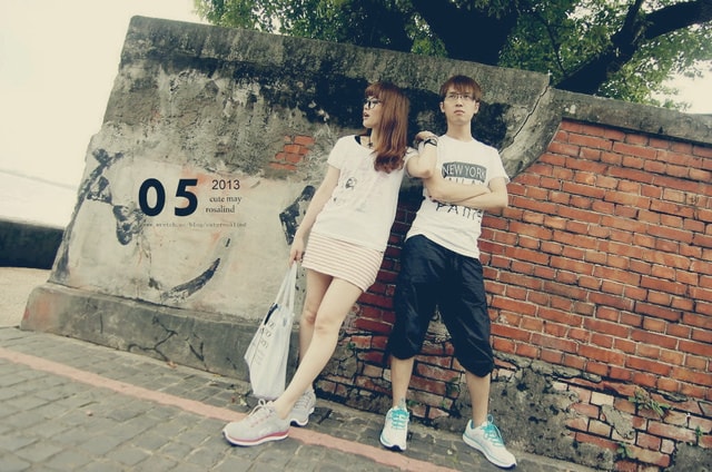 【穿搭】小情侶的運動走跳好夥伴。FILA秒速系列慢跑球鞋❤