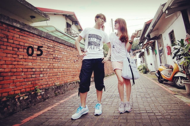 【穿搭】小情侶的運動走跳好夥伴。FILA秒速系列慢跑球鞋❤