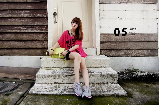 【穿搭】小情侶的運動走跳好夥伴。FILA秒速系列慢跑球鞋❤