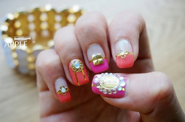 【指彩】每次換指甲都好開心。這個月的主題是華麗巴洛克浮雕風❤ - 第31張圖 【指彩】每次換指甲都好開心。這個月的主題是華麗巴洛克浮雕風❤