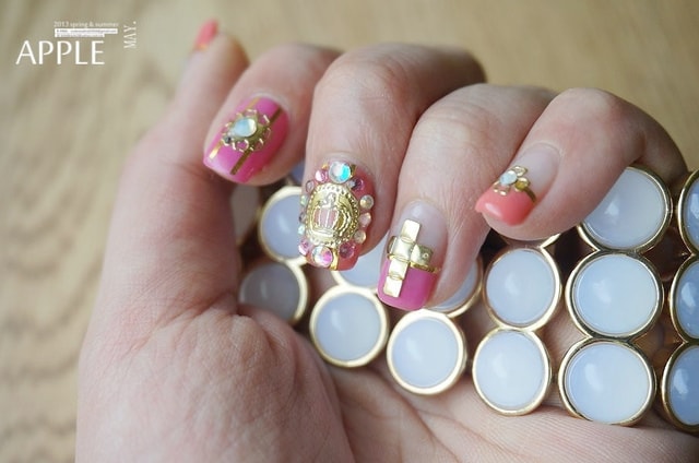 【指彩】每次換指甲都好開心。這個月的主題是華麗巴洛克浮雕風❤ - 第33張圖 【指彩】每次換指甲都好開心。這個月的主題是華麗巴洛克浮雕風❤