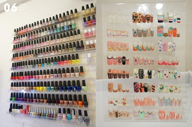 【指彩】華麗海洋風+極簡螢光風。一次兩款夏季主題光療分享❤