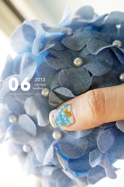 【指彩】華麗海洋風+極簡螢光風。一次兩款夏季主題光療分享❤