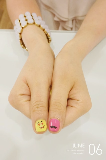 【指彩】華麗海洋風+極簡螢光風。一次兩款夏季主題光療分享❤