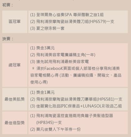 【活動】夏日泳池時尚派對。2013飛利浦美容家電大使選拔比賽開跑囉~❤